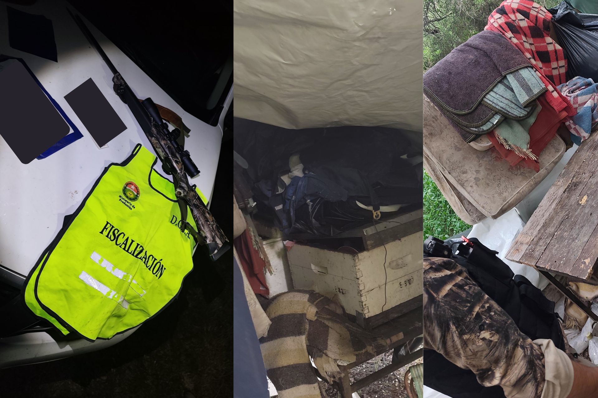 Cazador furtivo fue sorprendido armado en un área protegida del departamento La Paz